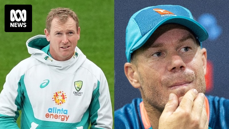 Le sélectionneur australien de cricket et entraîneur de terrain contraint de jouer lors de l’échauffement de la Coupe du monde Twenty20