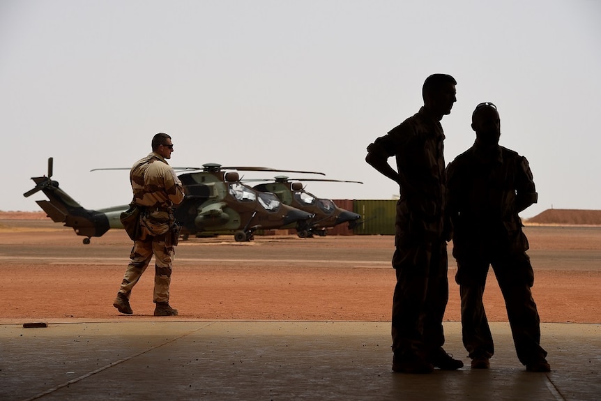 French soldiers in Mali.