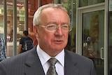Tasmania's suspended police commissioner Jack Johnston.