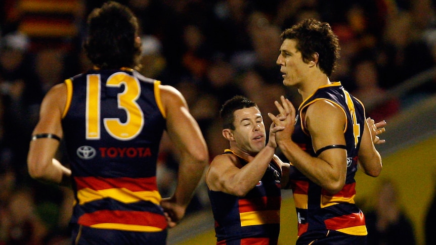 Adelaide Crows celebrate