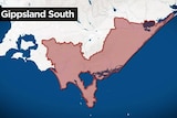 Gippsland South electorate graphic