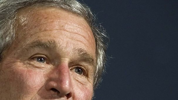 Under fire: George W Bush