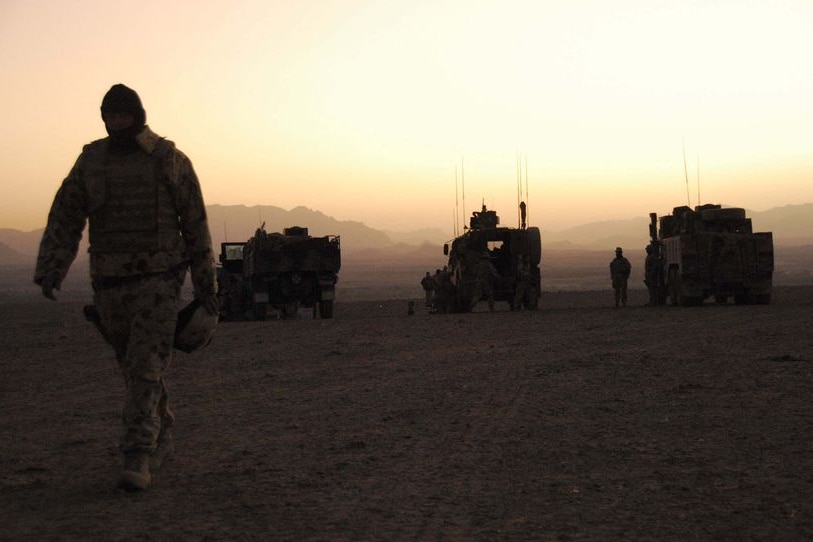 Australian soldiers in Afghanistan.