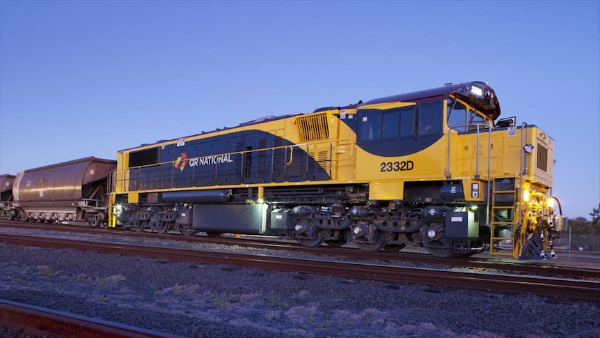 QR Rail Coal train, Qlnd