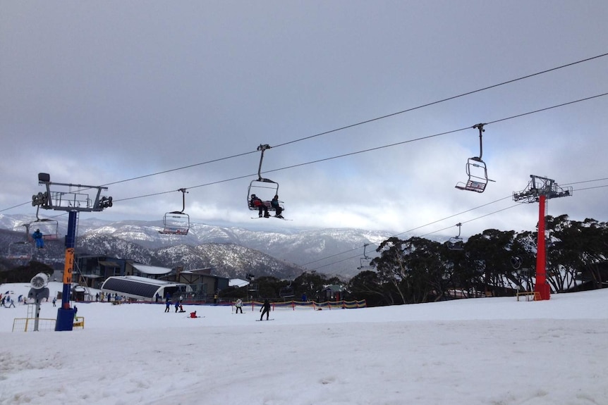 Mt Buller has been swamped with snow in recent days.