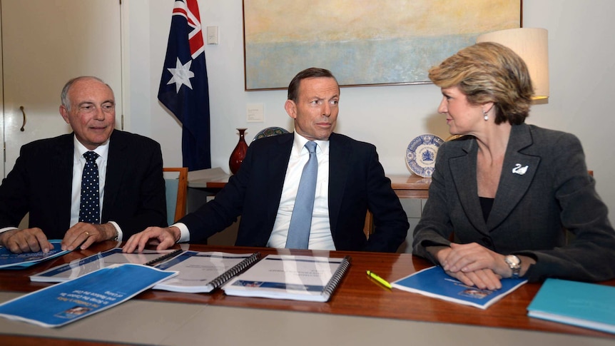 Coalition leadership team meets in Canberra