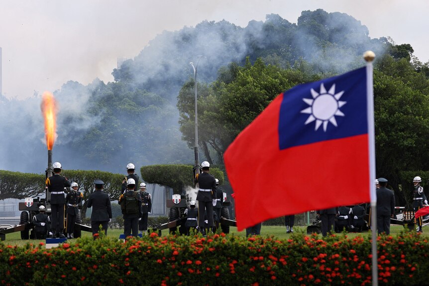 2022年9月5日，时任图瓦卢总理卡萨·纳塔诺曾到访过台北。