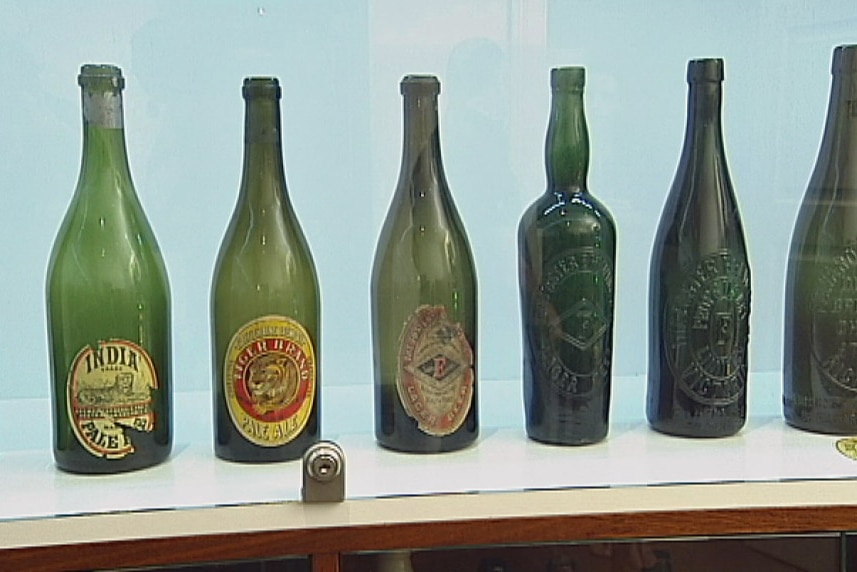 Historic beer labels