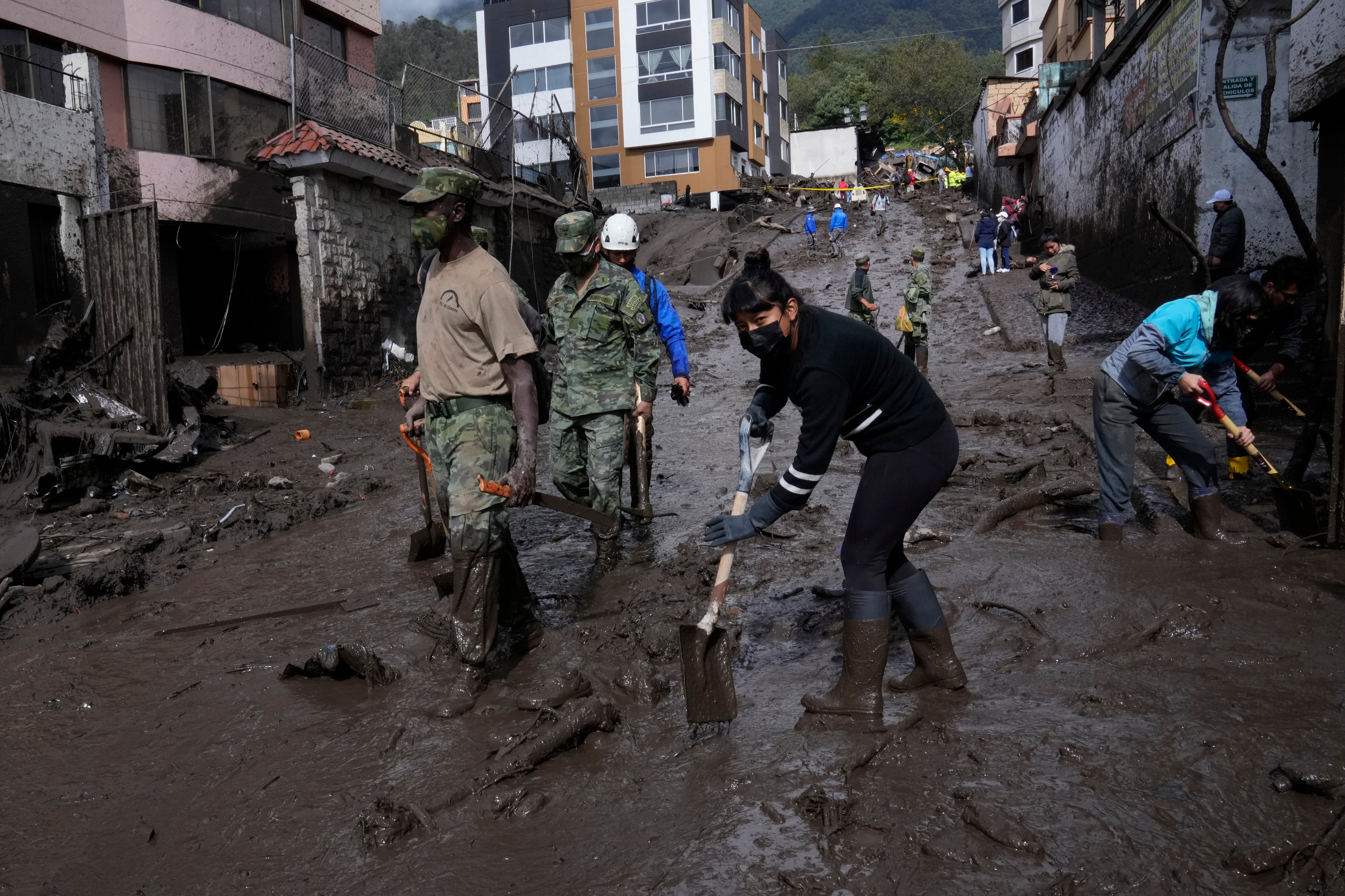 Equador landslide