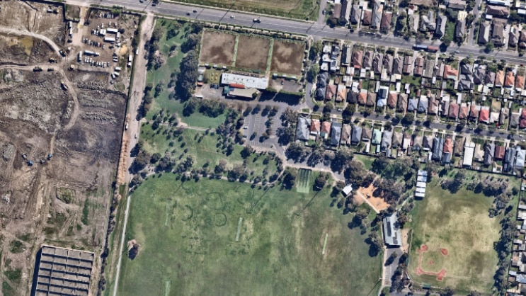 A current aerial view of McIvor Reserve