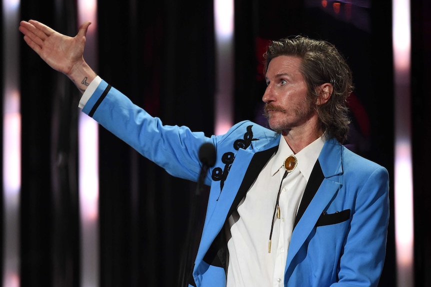 Tim Rogers at the ARIAs