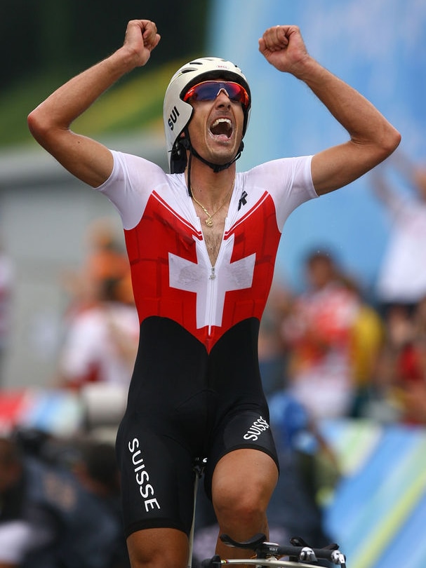 Swiss Fabian Cancellara rides to Olympic glory