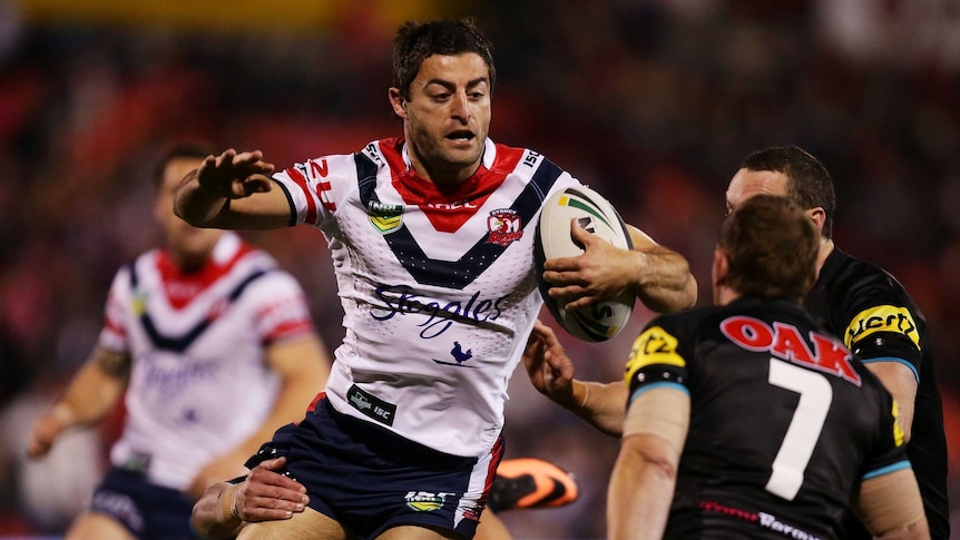 Minichiello meets the Panthers defence
