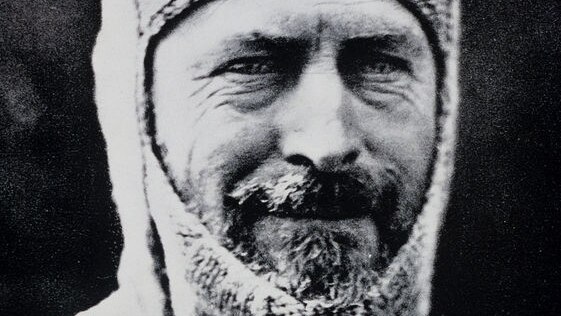 File photo of Australian Sir Douglas Mawson, who survived a harrowing Antarctic expedition in 1918