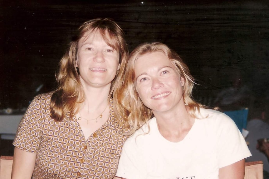 Paula Schubert and her sister.
