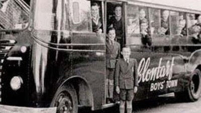 Boys on the Clontarf Boys Home bus in Western Australia