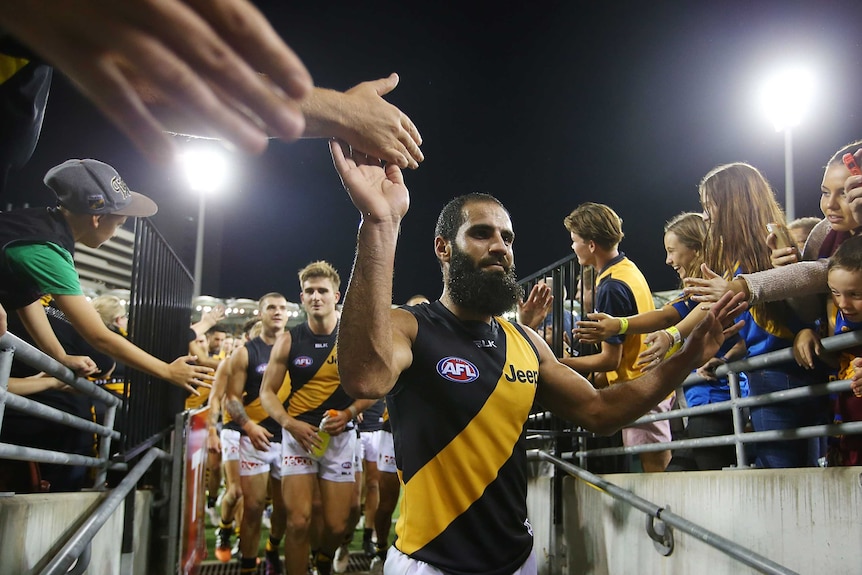 Bachar Houli and Tigers fans