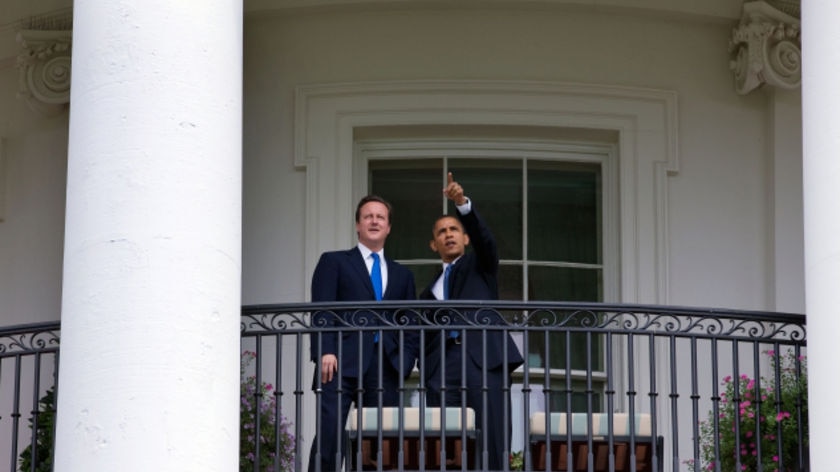 Cameron makes first White House visit