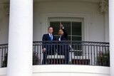 Cameron makes first White House visit