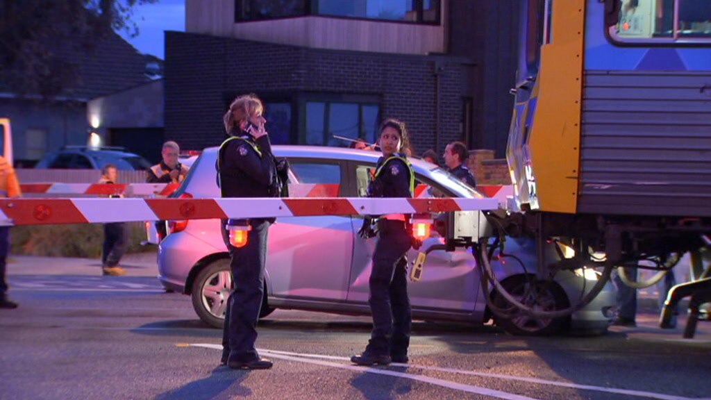 Woman faces drink-driving charges after train hits car in Brighton ...