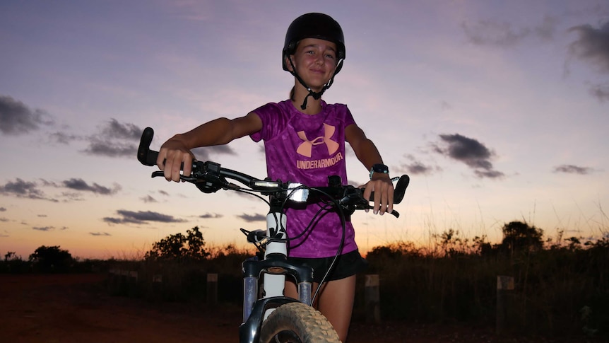 Safie Matthews is preparing to ride the Gibb River Road for the RFDS