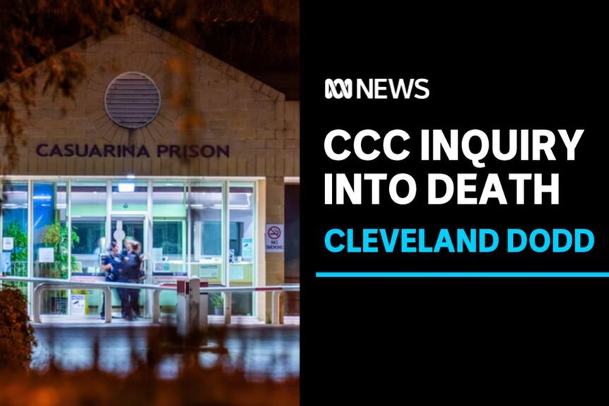 CCC Inquiry into Death, Cleveland Dodd: Entrance to a prison complex.