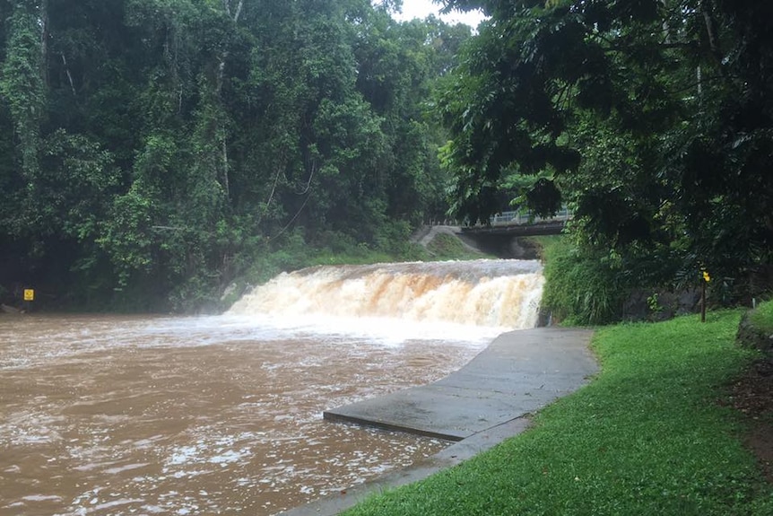 Malanda, on the Atherton Tableland had about 130mm in 24 hours.