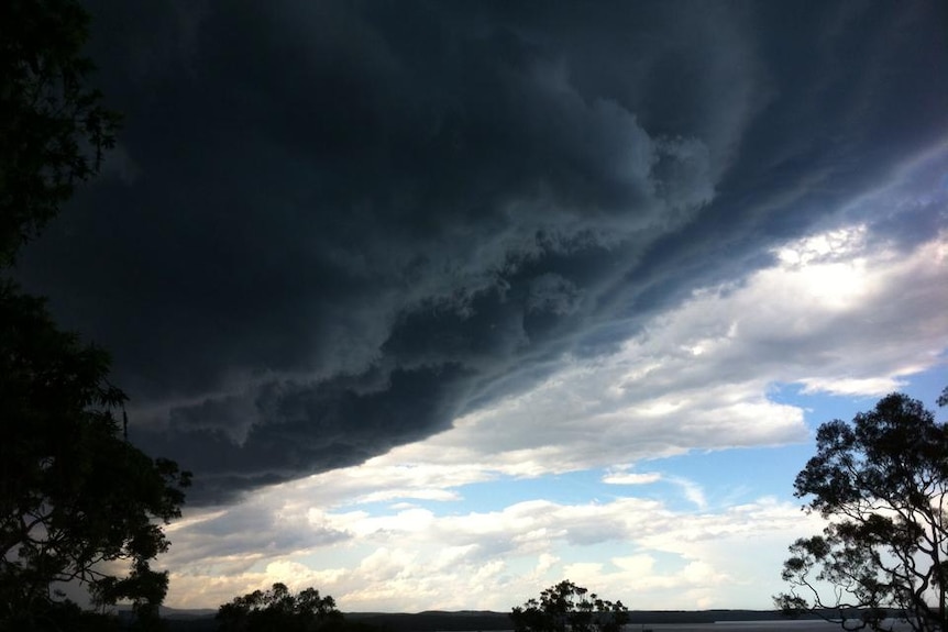 Storm over Bonnells Bay, Lake Macquarie