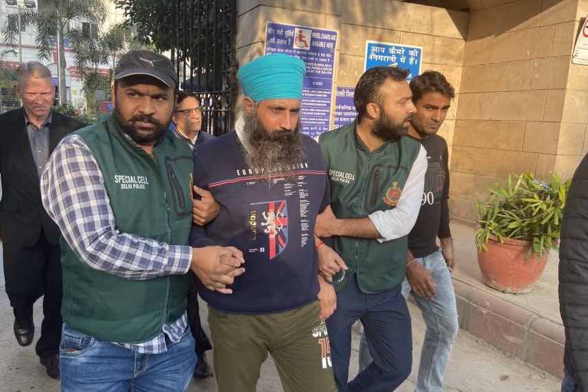  Rajwinder Singh was arrested by Indian authorities