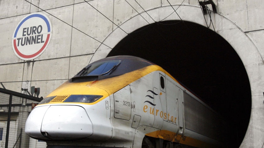 Bad weather has yet again forced Eurostar to cancel four train services.