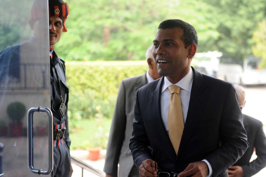 Former Maldives president Mohamed Nasheed