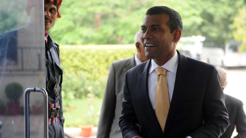 Former Maldives president Mohamed Nasheed