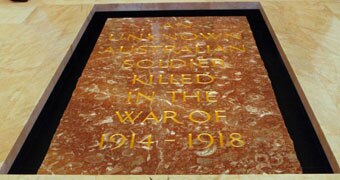 The tomb of the Unknown Soldier