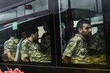 Soldiers allegedly involved in failed Turkish coup