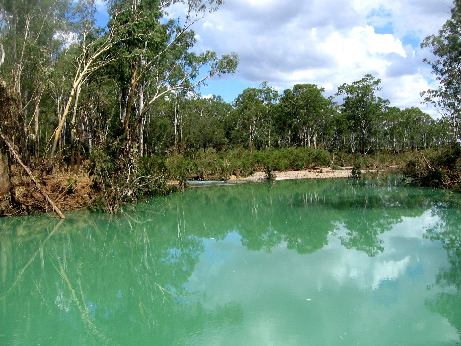 Toxic mine water