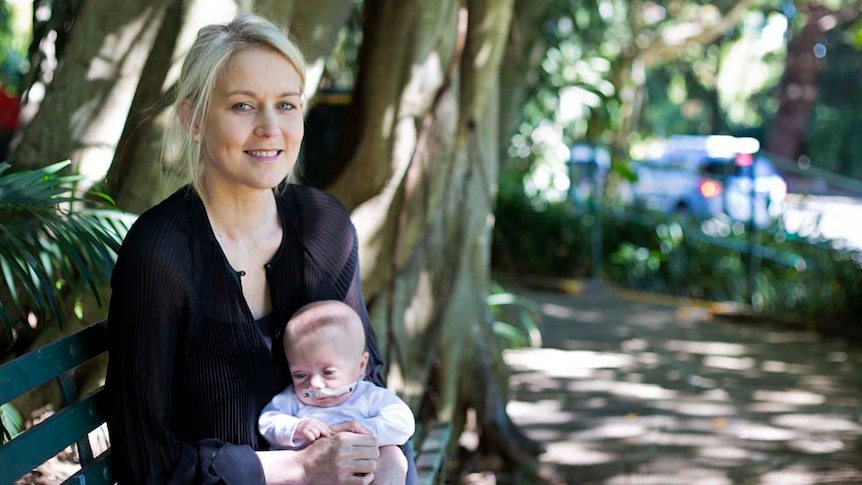 Kate Willis and her daughter Adaline.