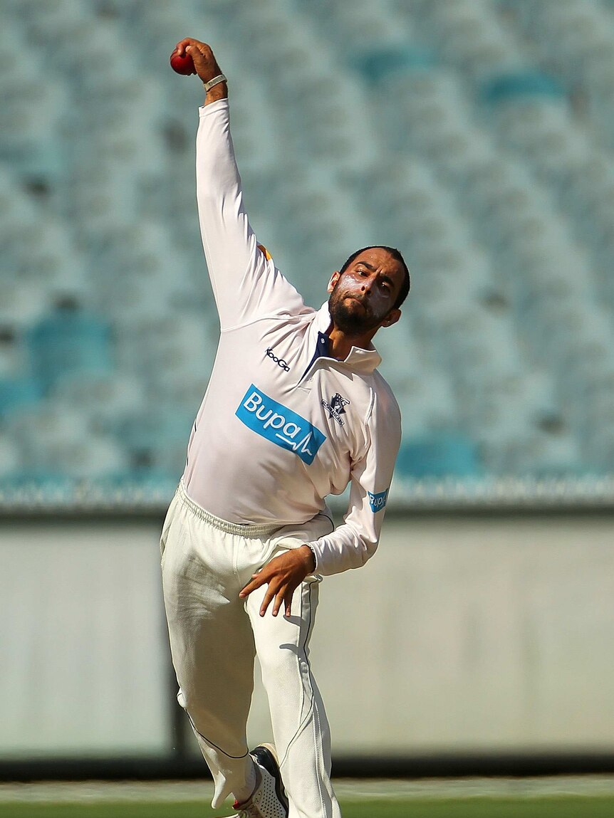 Australian rookie leg spinner Fawad Ahmed