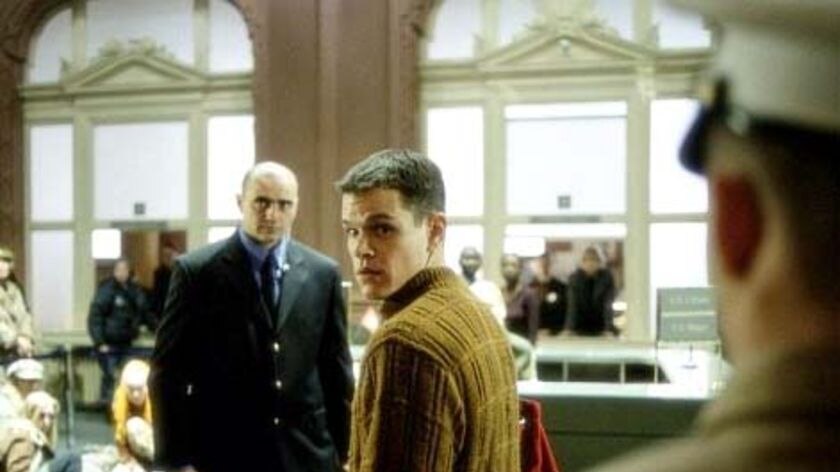 Matt Damon stars in a scene from The Bourne Identity
