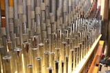 Organ pipes at St Peter's Cathedral