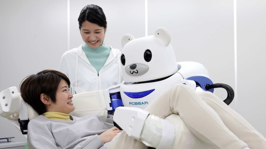 Robear robot carer