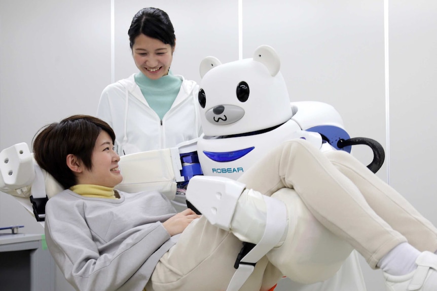 Robear robot carer