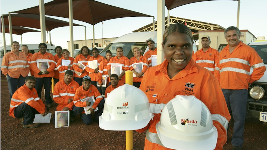 Graduates of Purarrka Indigenous Mining Academy