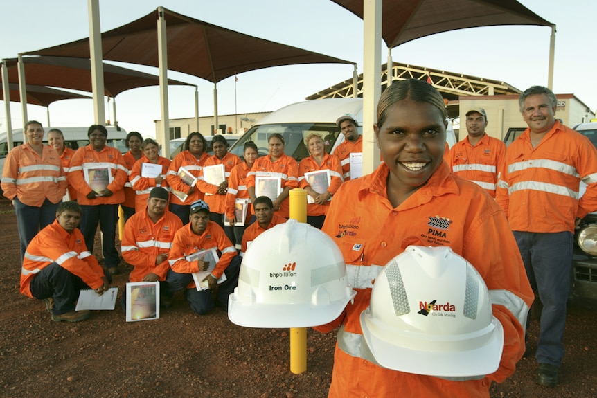 Graduates of Purarrka Indigenous Mining Academy