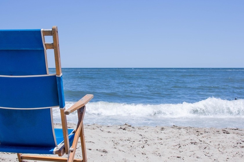 What is the etiquette around claiming a patch on the beach?