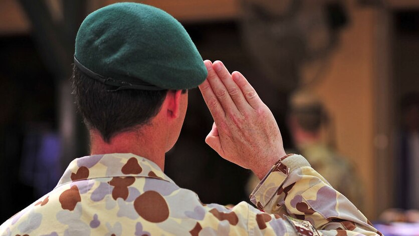 An Australian soldier in Tarin Kowt, Afghanistan (Defence Department)