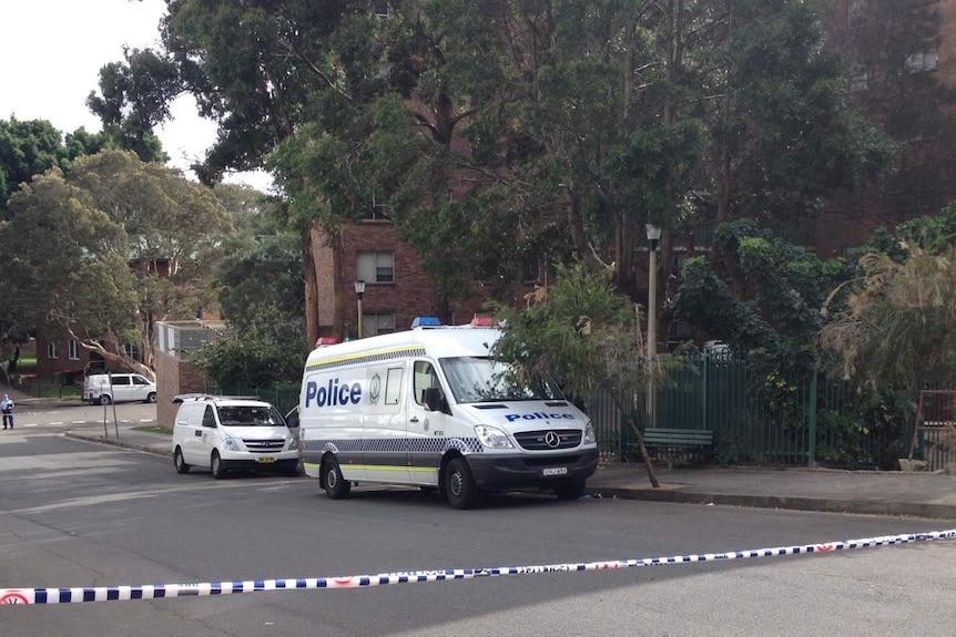 Redfern crime scene