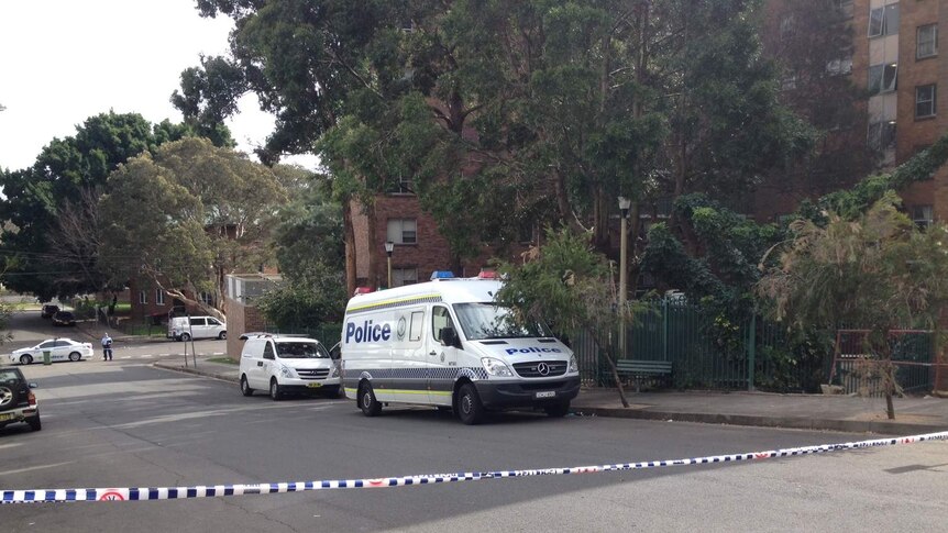 Redfern crime scene