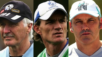 Composite: Mick Malthouse, Dean Laidley and Mark Williams (Getty Images: Mark Dadswell/Quinn Rooney/James Knowler)