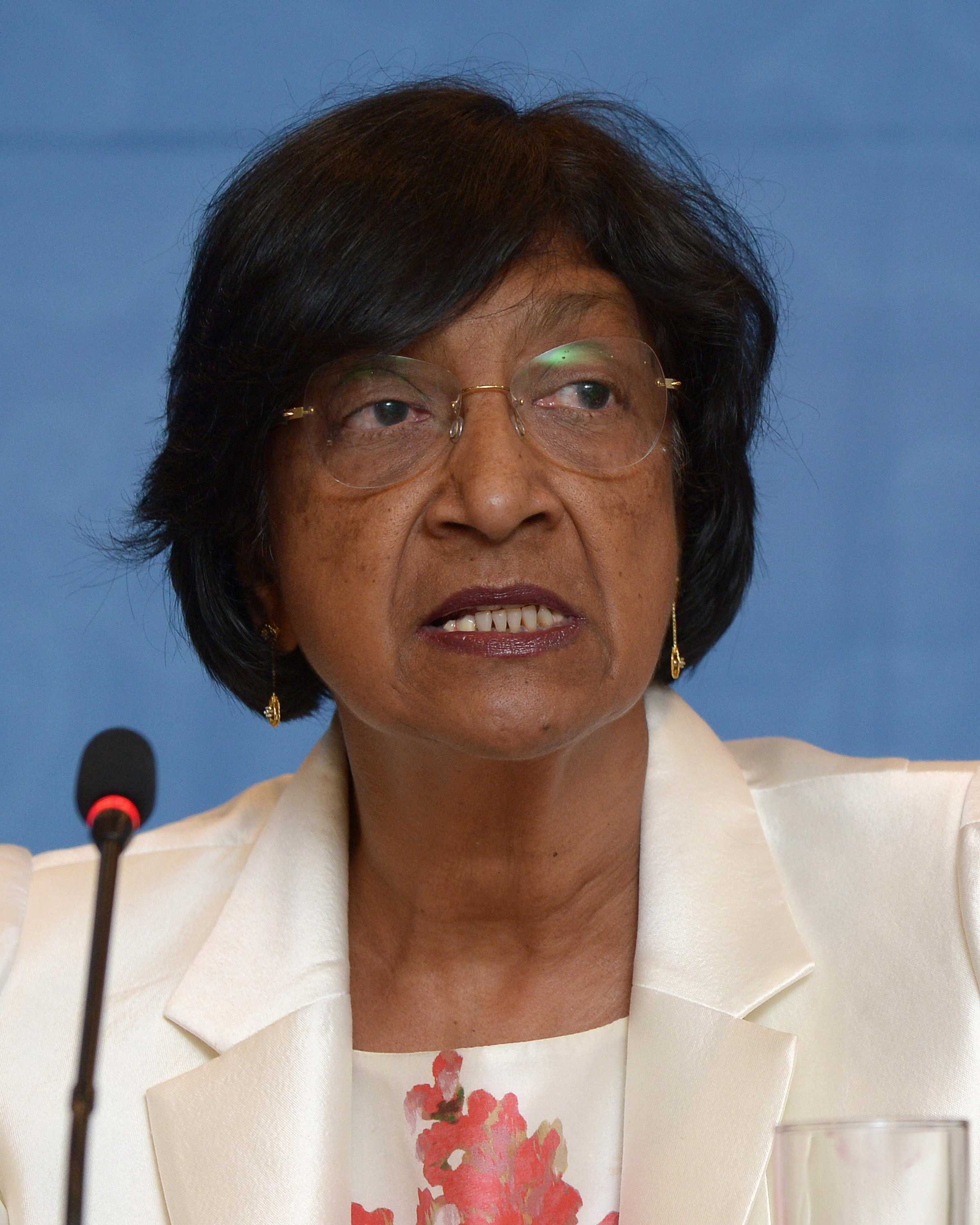 UN High Commissioner for Human Rights Navi Pillay.