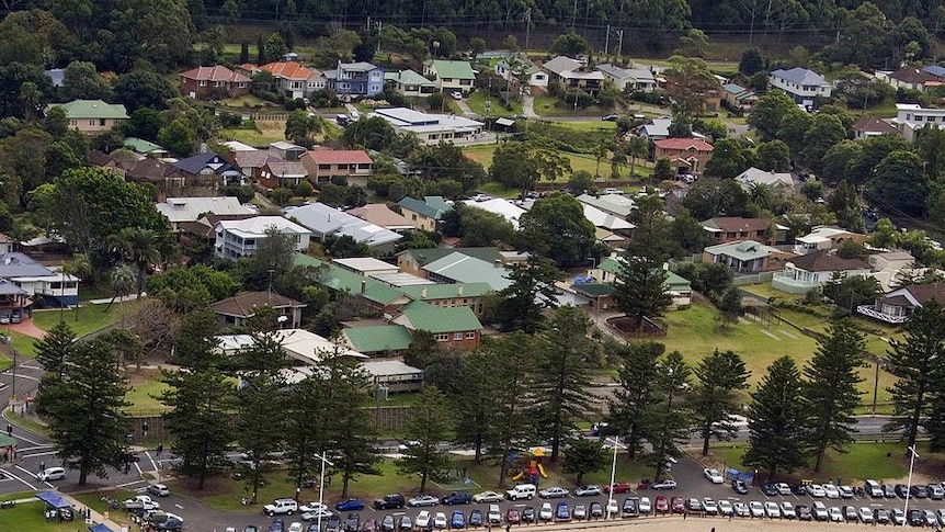 People protest against coal seam gas at Illawarra in 2011.